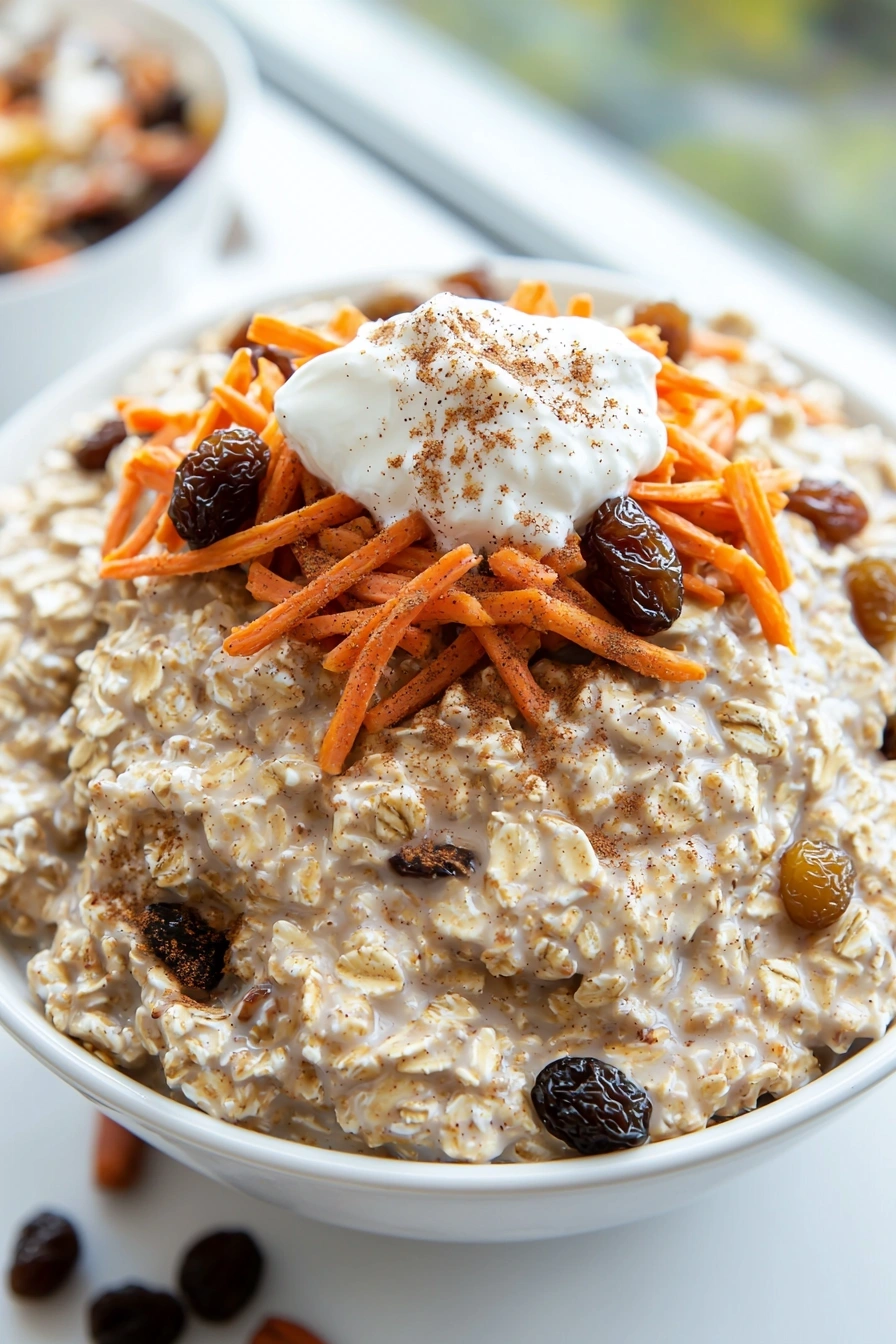 Carrot Cake Overnight Oats