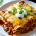 Cheesy Beef Enchiladas