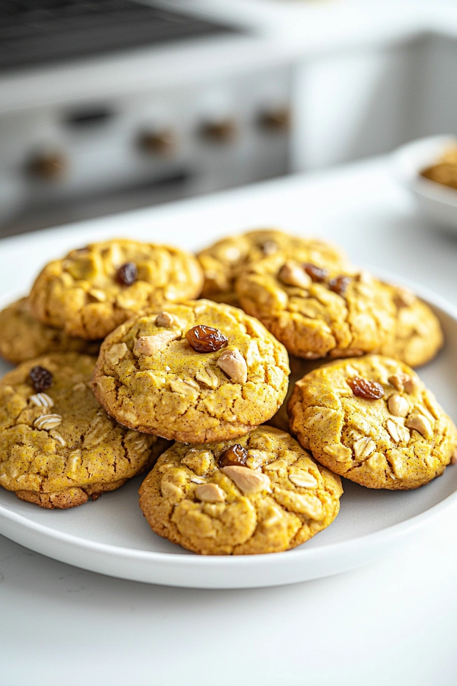 Healthy Turmeric Golden Cookies