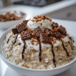 Cookies and Cream Overnight Oats