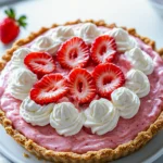 No-Bake Strawberry Cream Pie