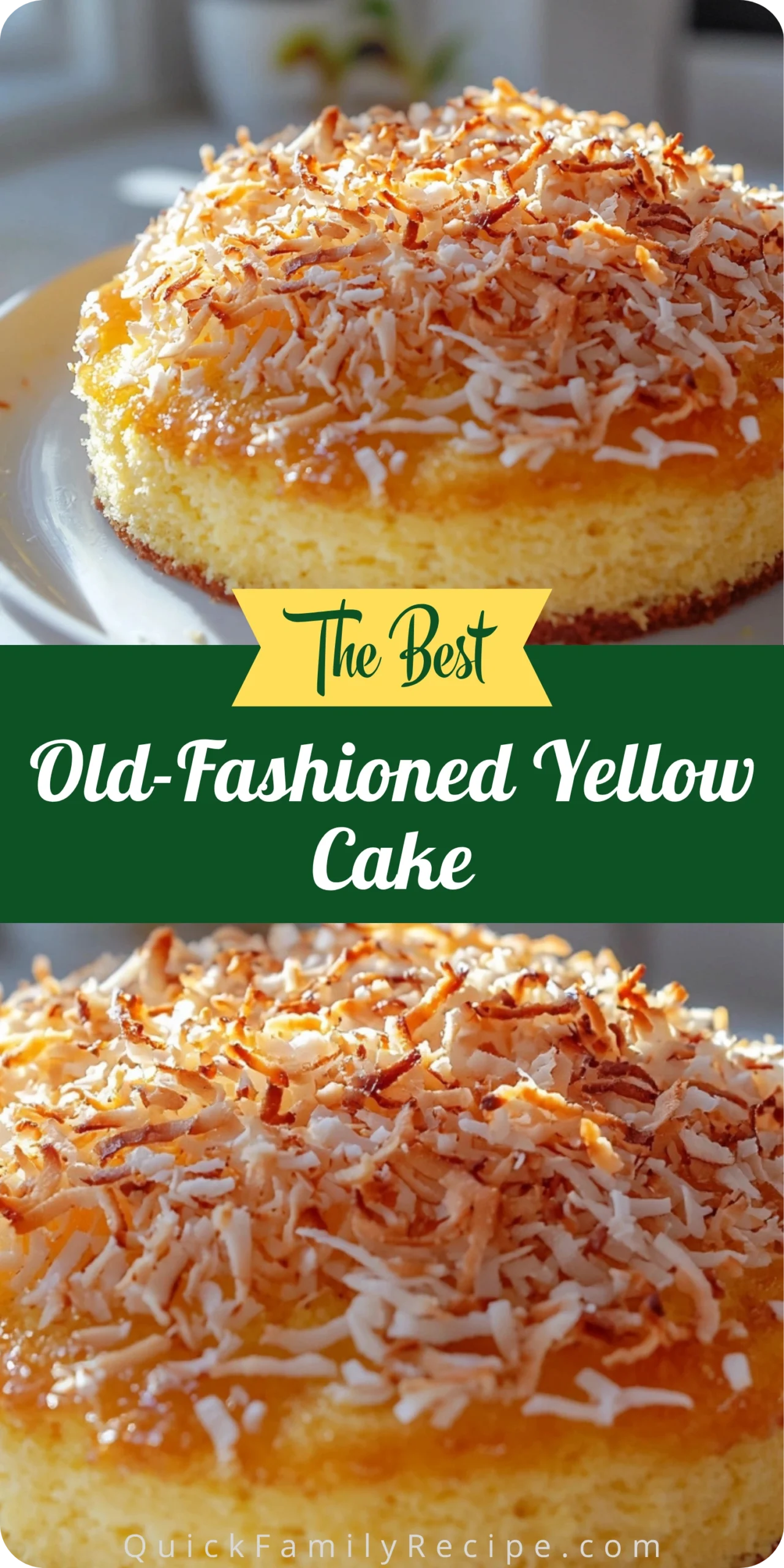Old-Fashioned Yellow Cake