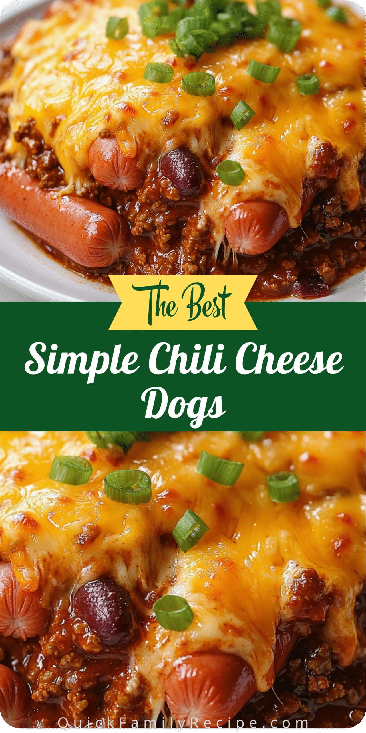 Simple Chili Cheese Dogs