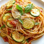 Tomato Zucchini Pasta