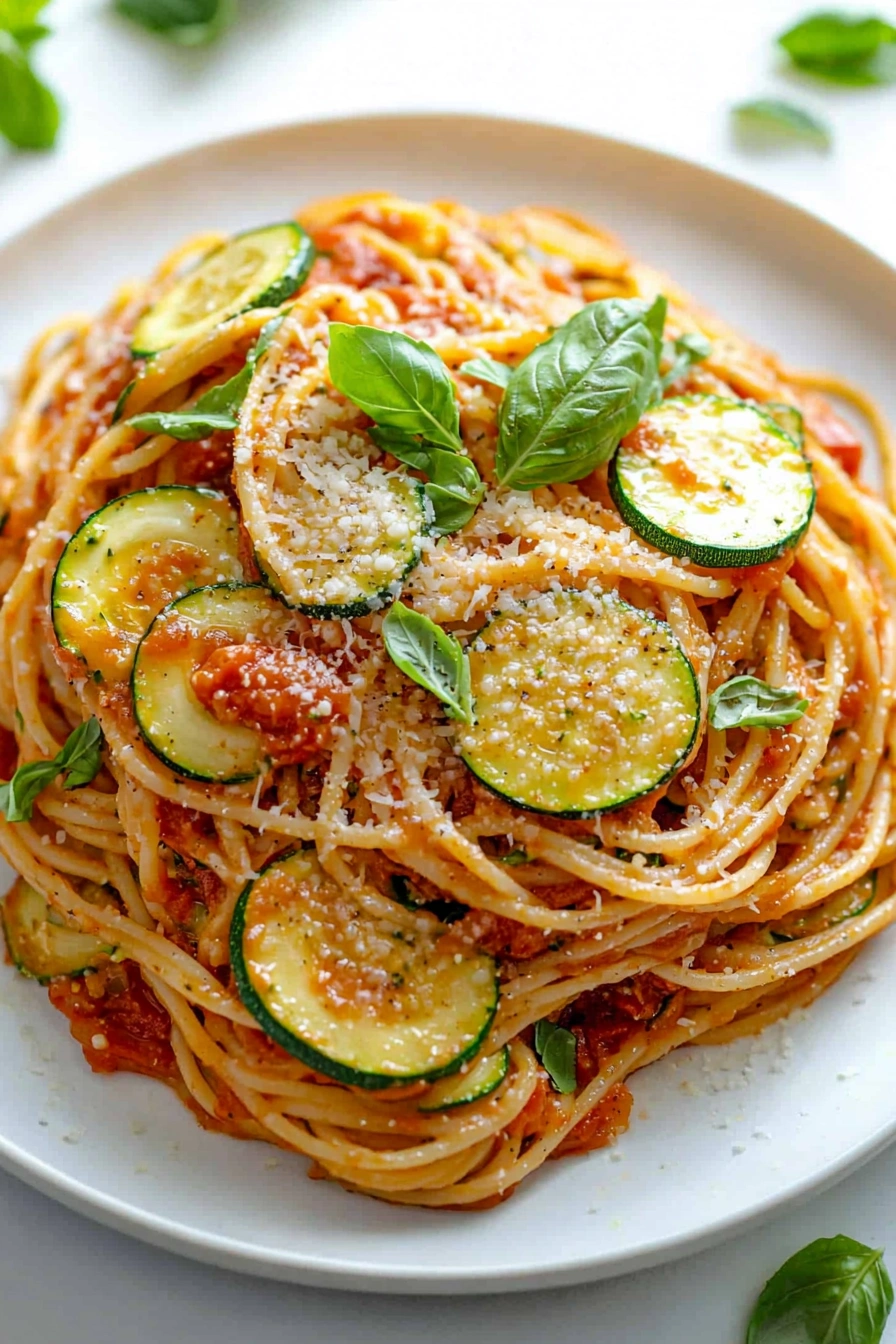 Tomato Zucchini Pasta