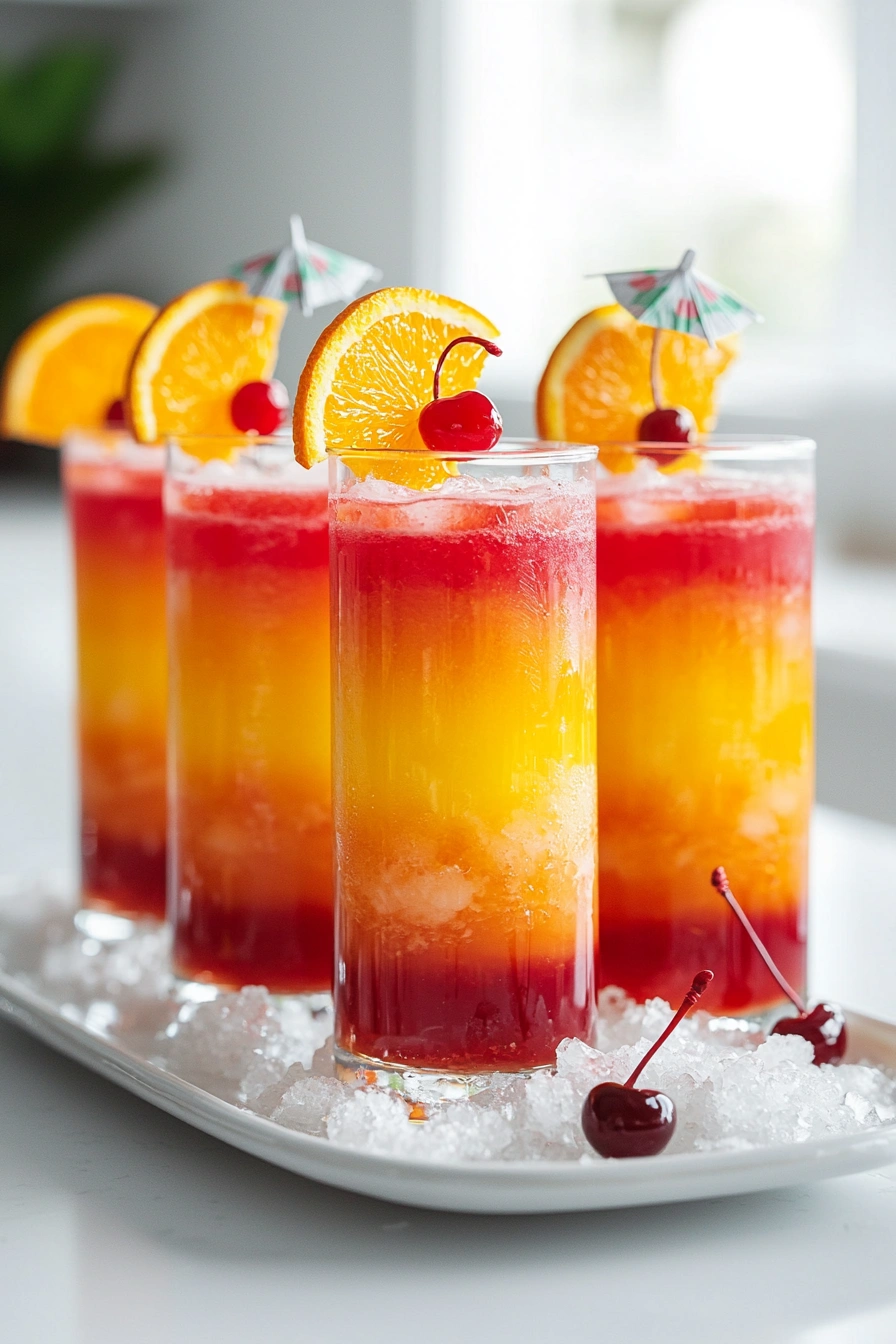 Tropical Sunrise Mocktail