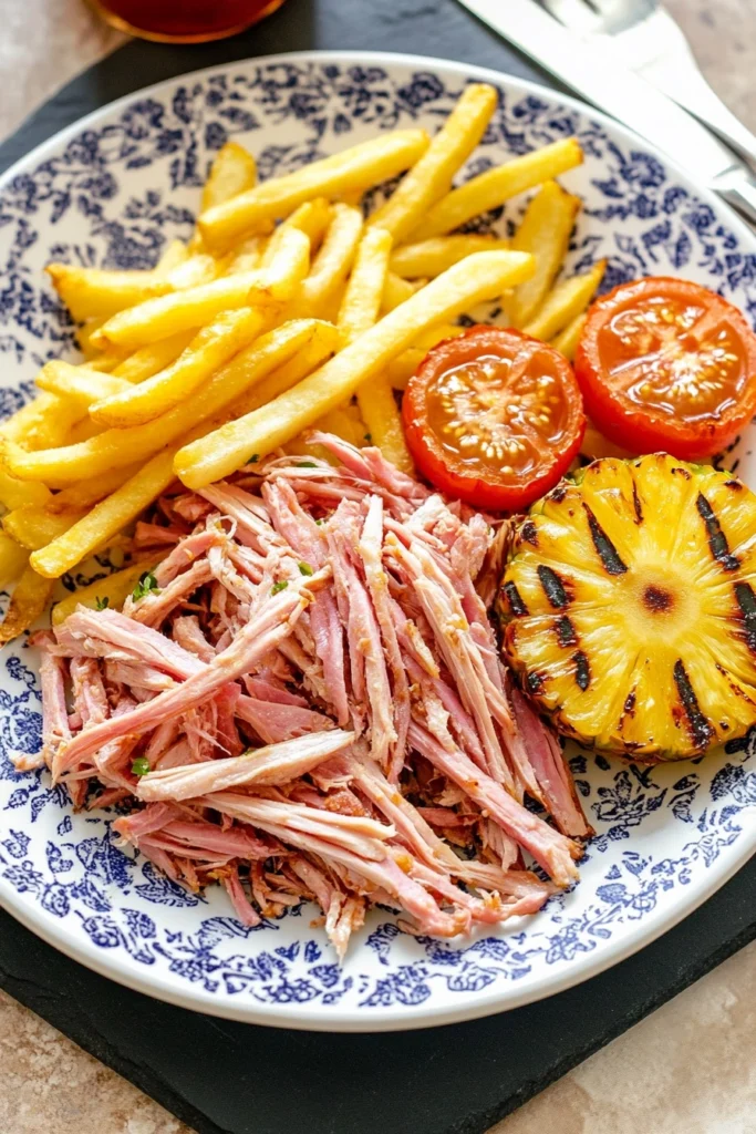 2 Ingredient Slow Cooker Pulled Gammon