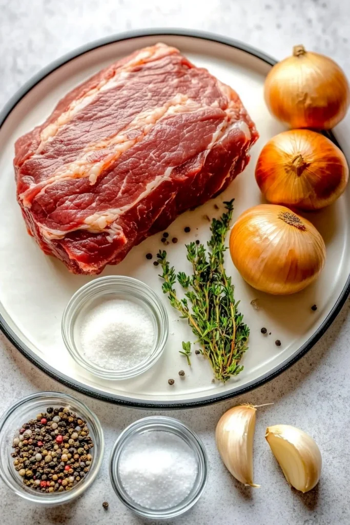 Slow Cooker Beef Brisket with Onion Gravy