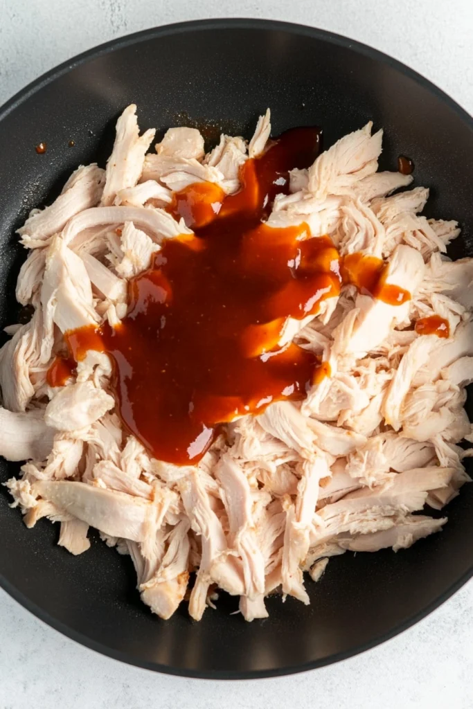 BBQ Pulled Chicken Sandwiches