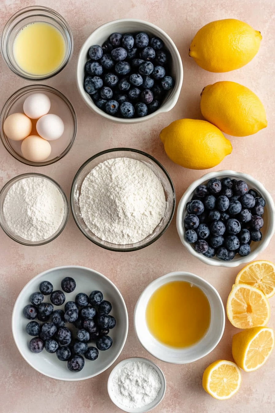 Lemon Blueberry Bundt Cake