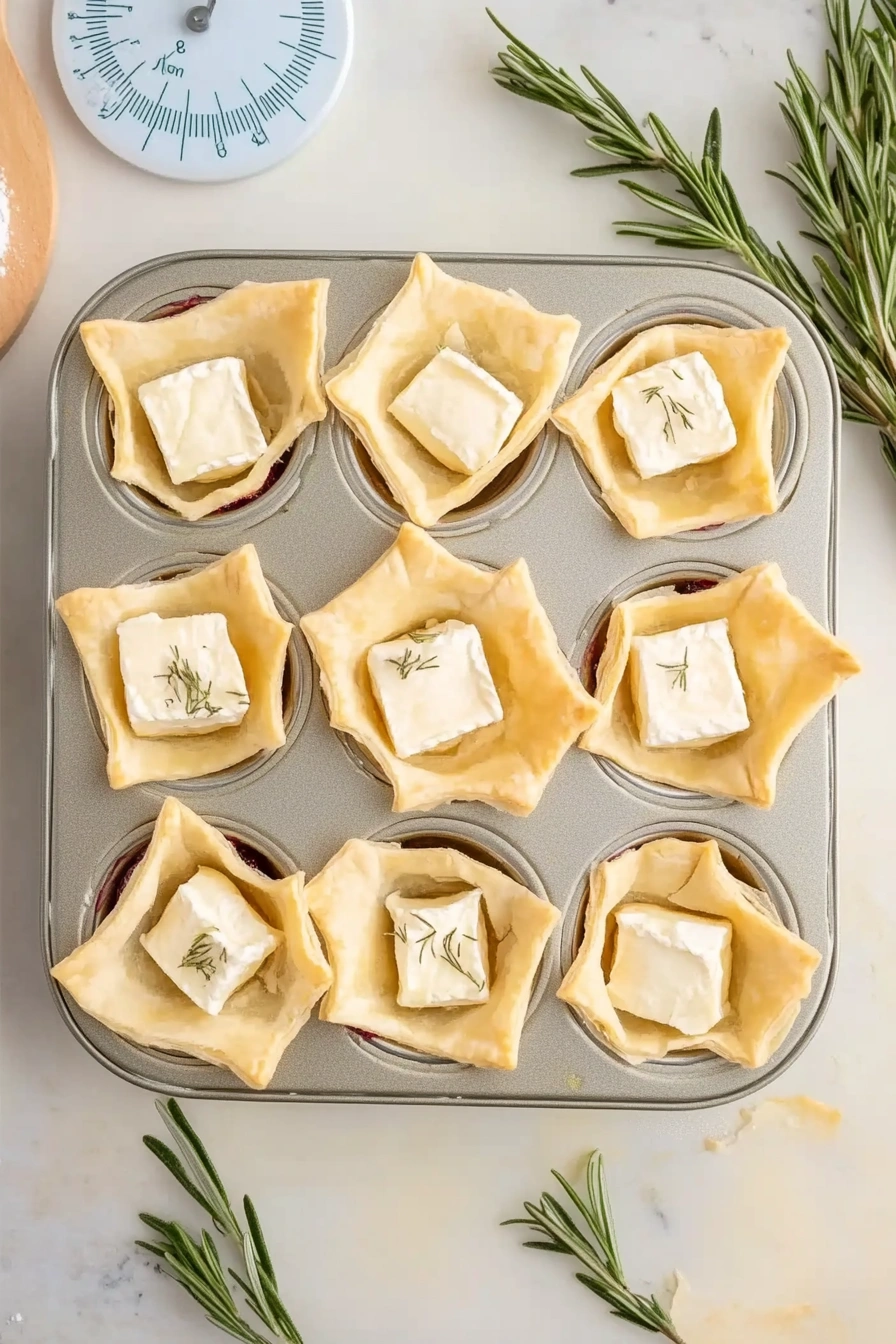 Cranberry Brie Bites