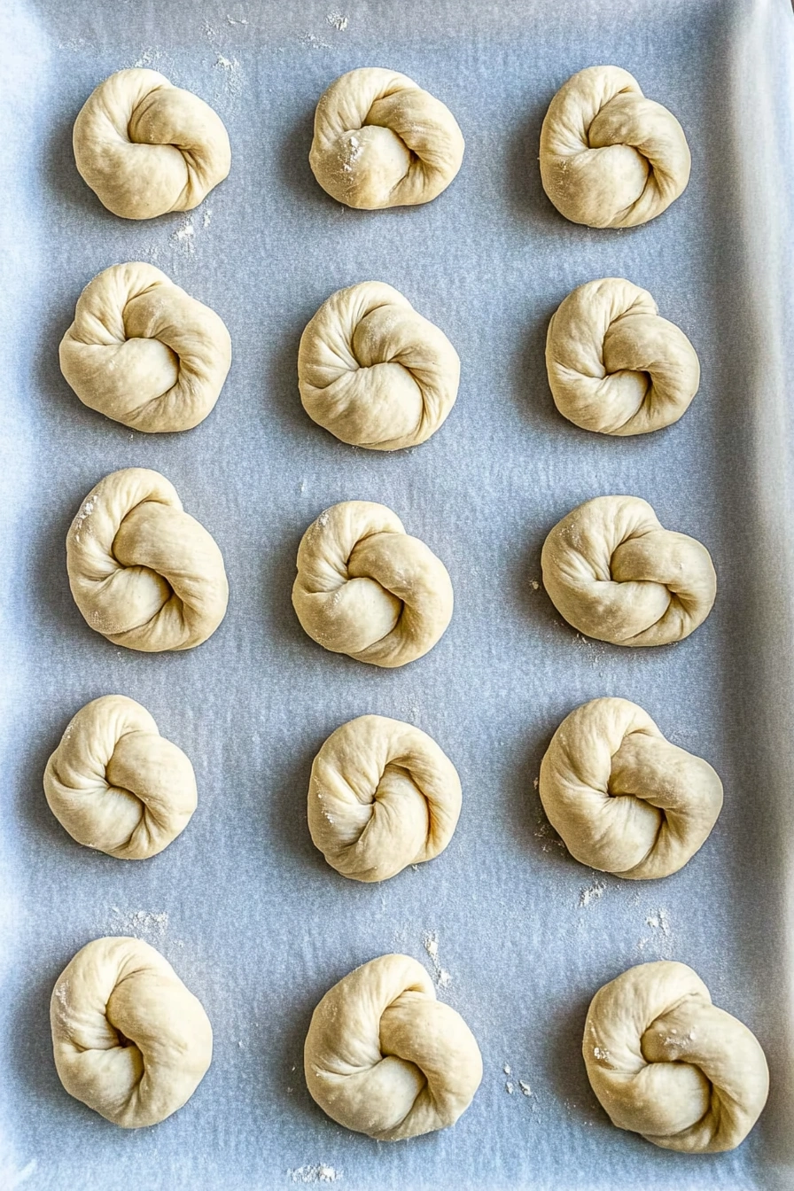 Garlic Parmesan Knots