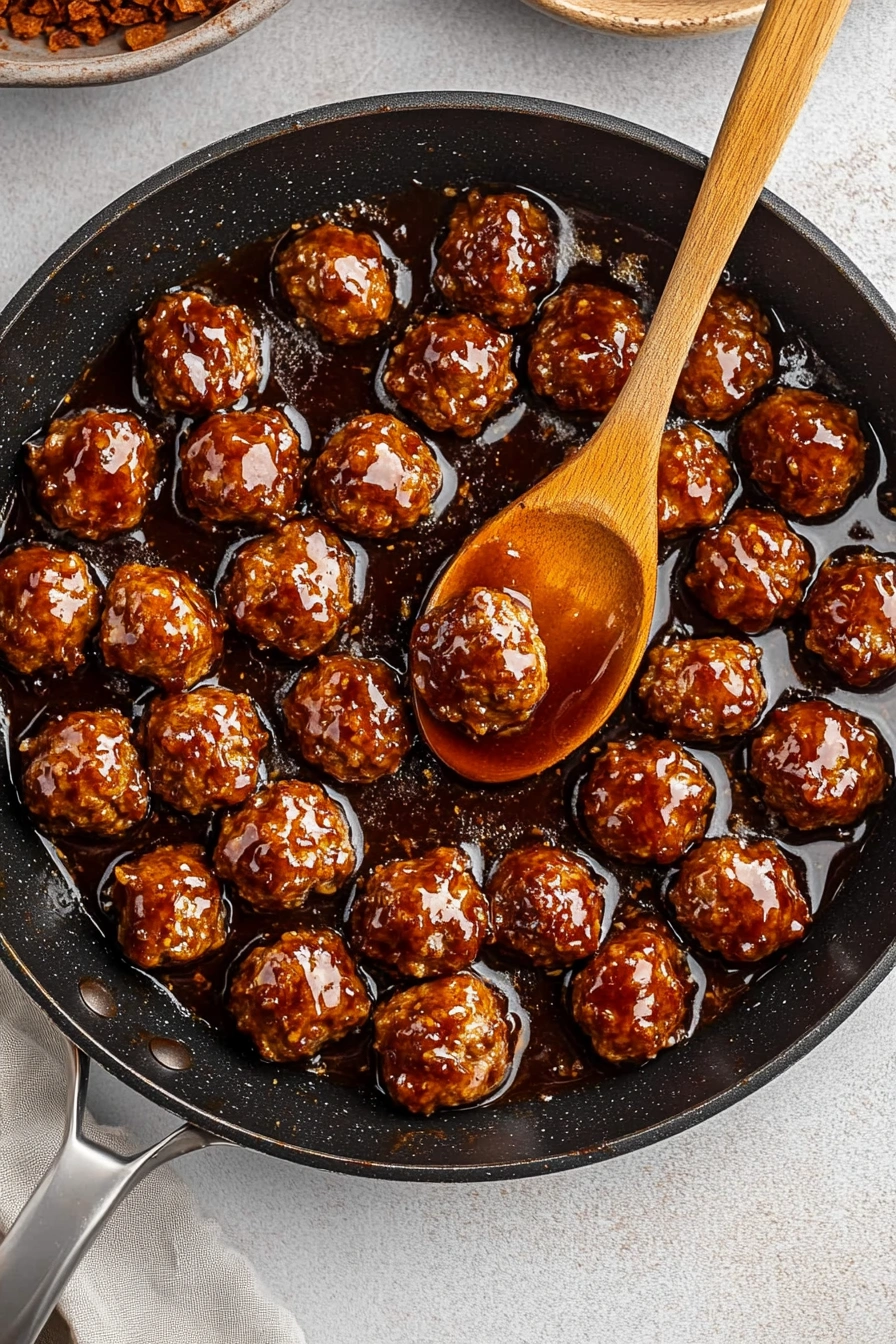 Honey Garlic Meatballs