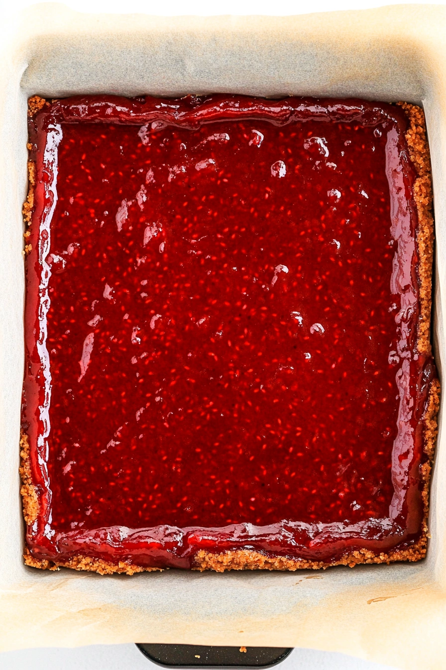 Raspberry Crumble Bars