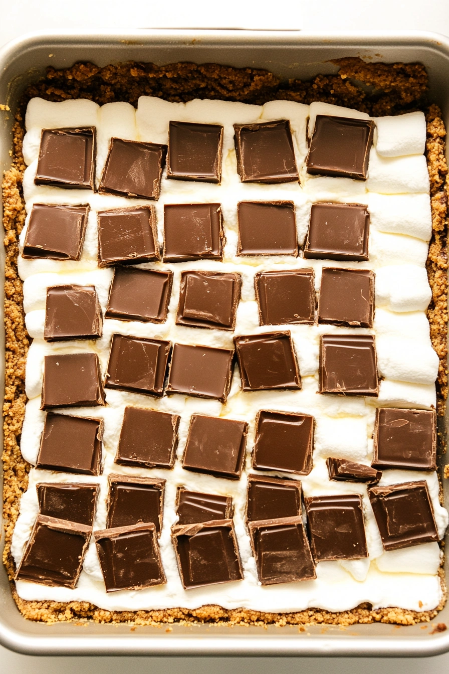 S’mores Cookie Bars