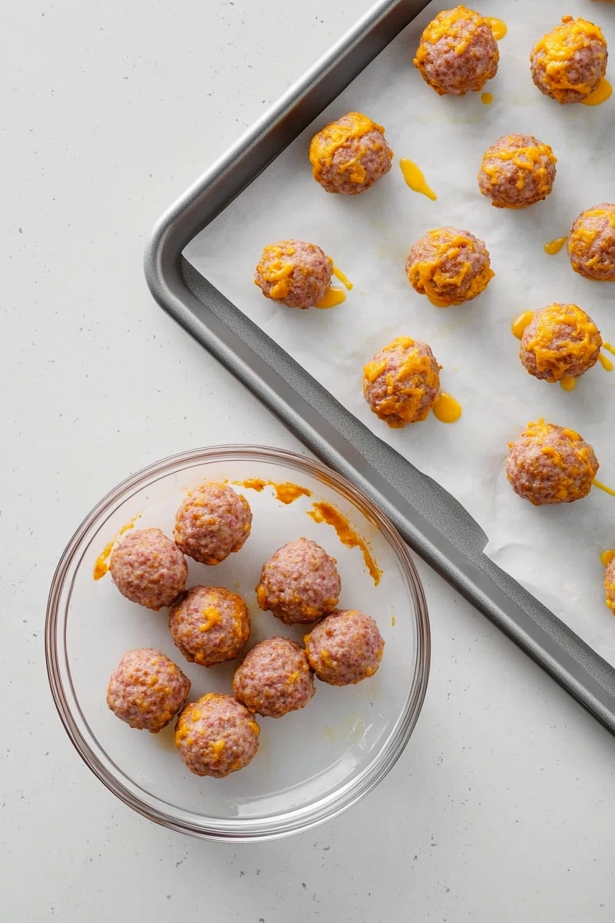 Sausage Cheese Balls