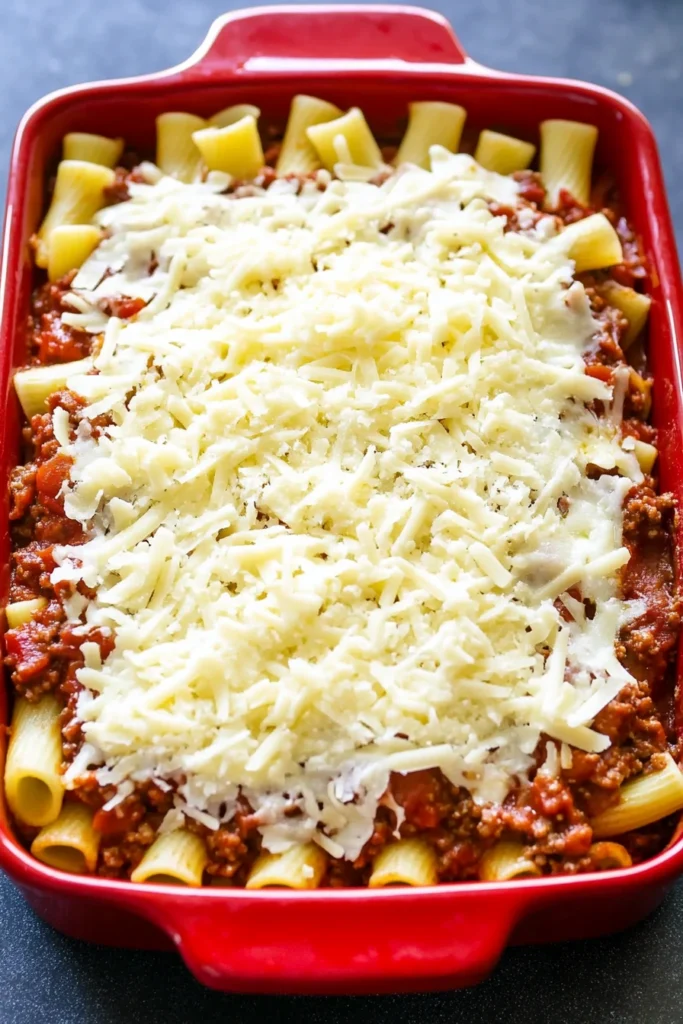 One-Pan Baked Ziti