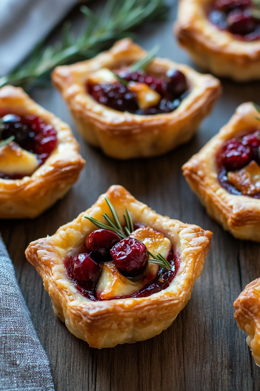Cranberry Brie Bites