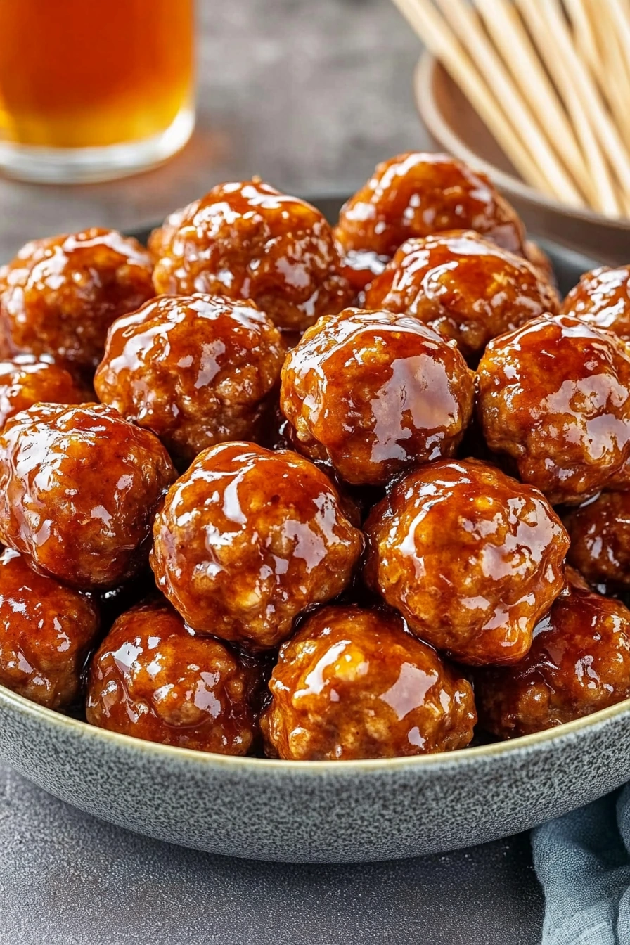 Honey Garlic Meatballs