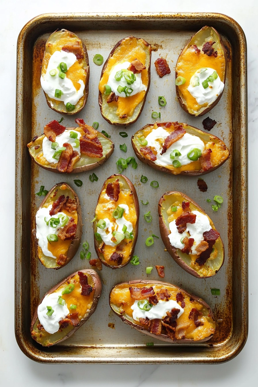 Loaded Baked Potato Skins