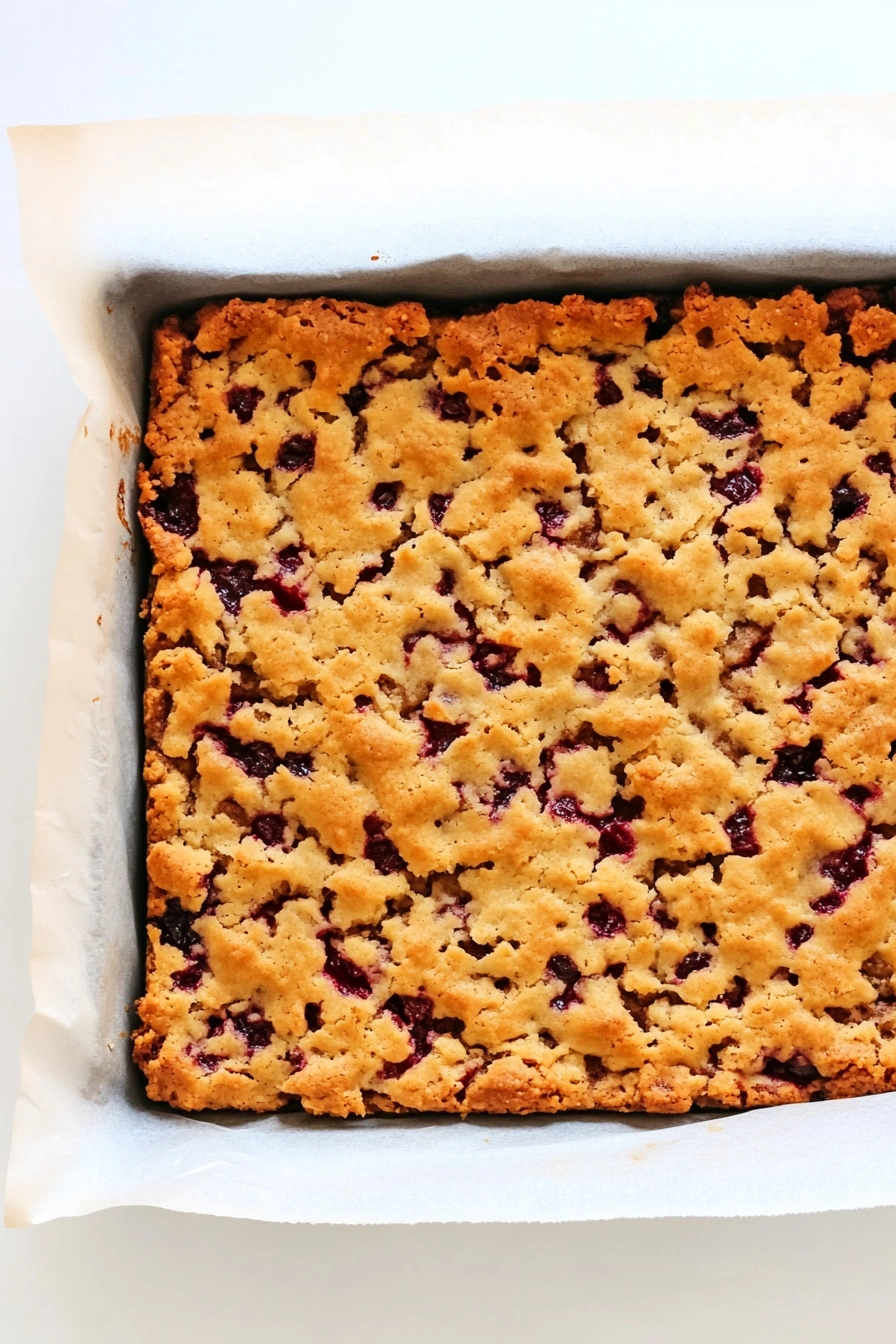Raspberry Crumble Bars
