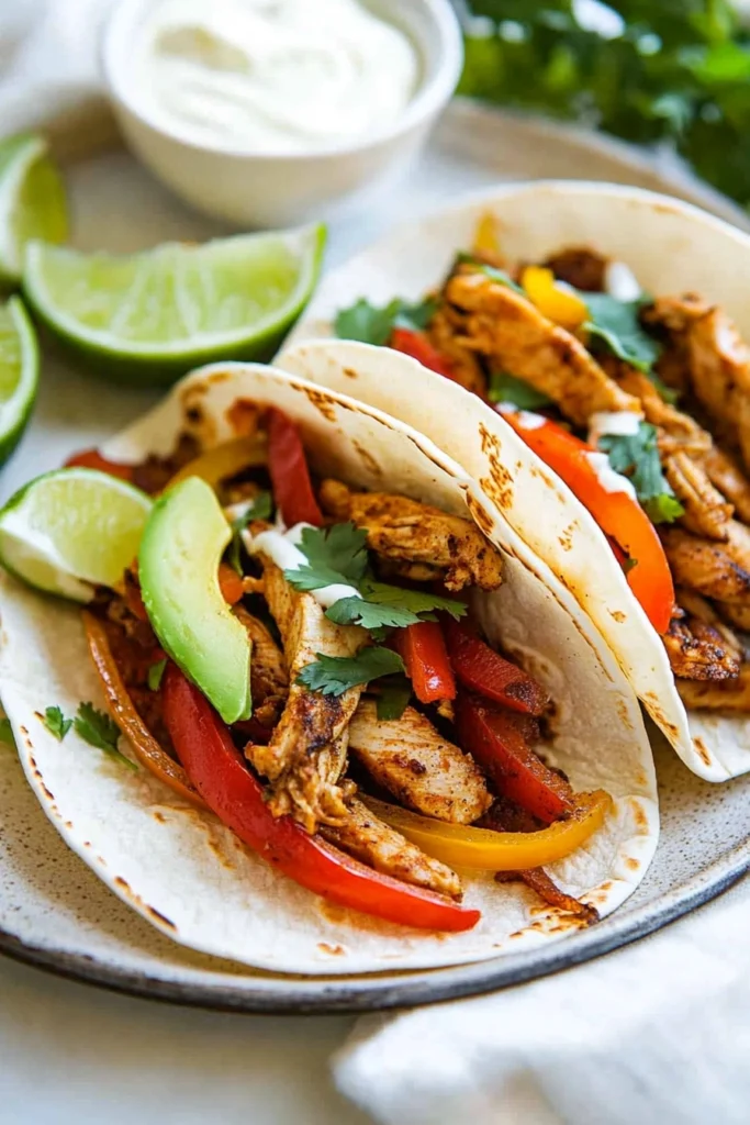 Sheet Pan Chicken Fajitas