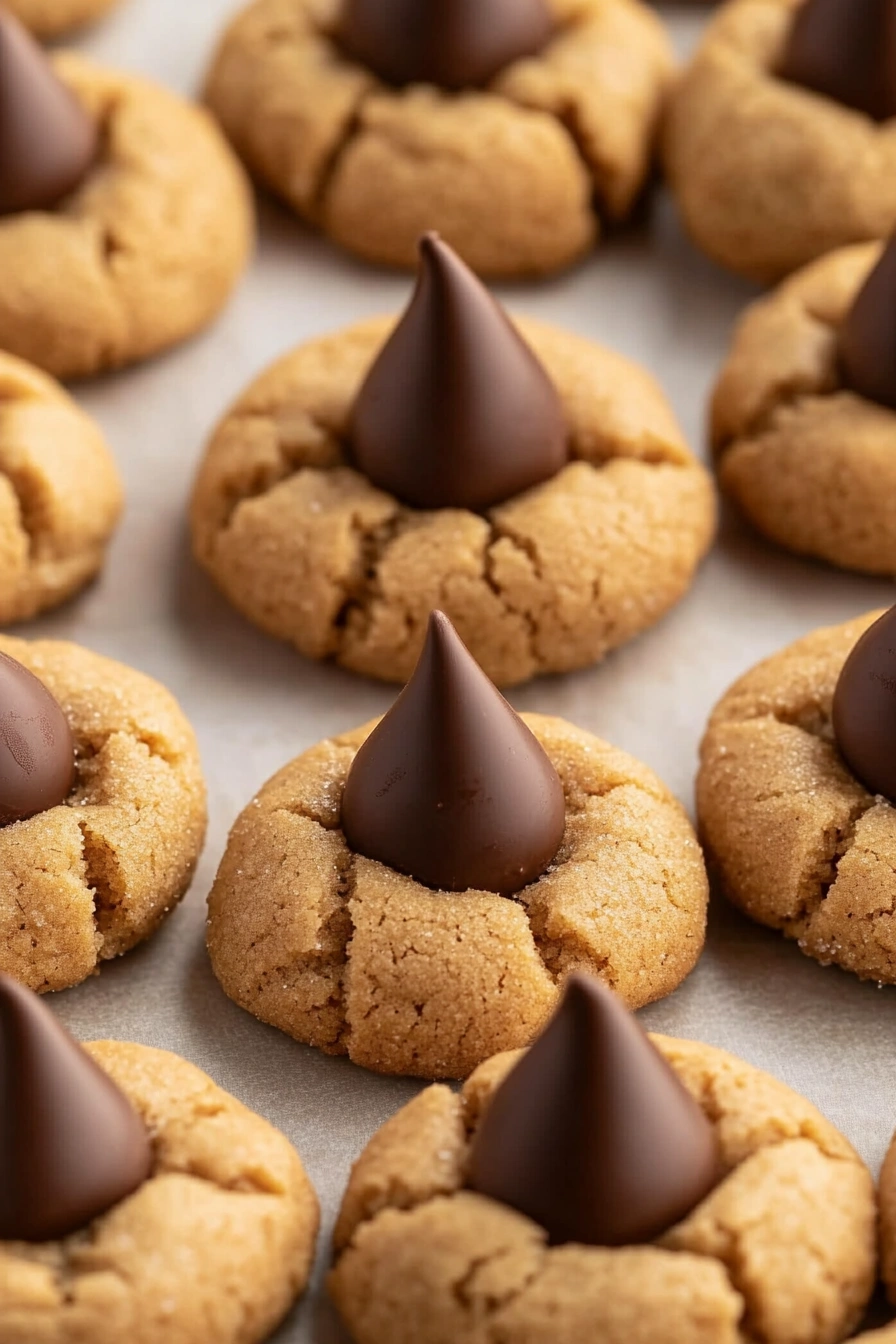Peanut Butter Blossom Cookies