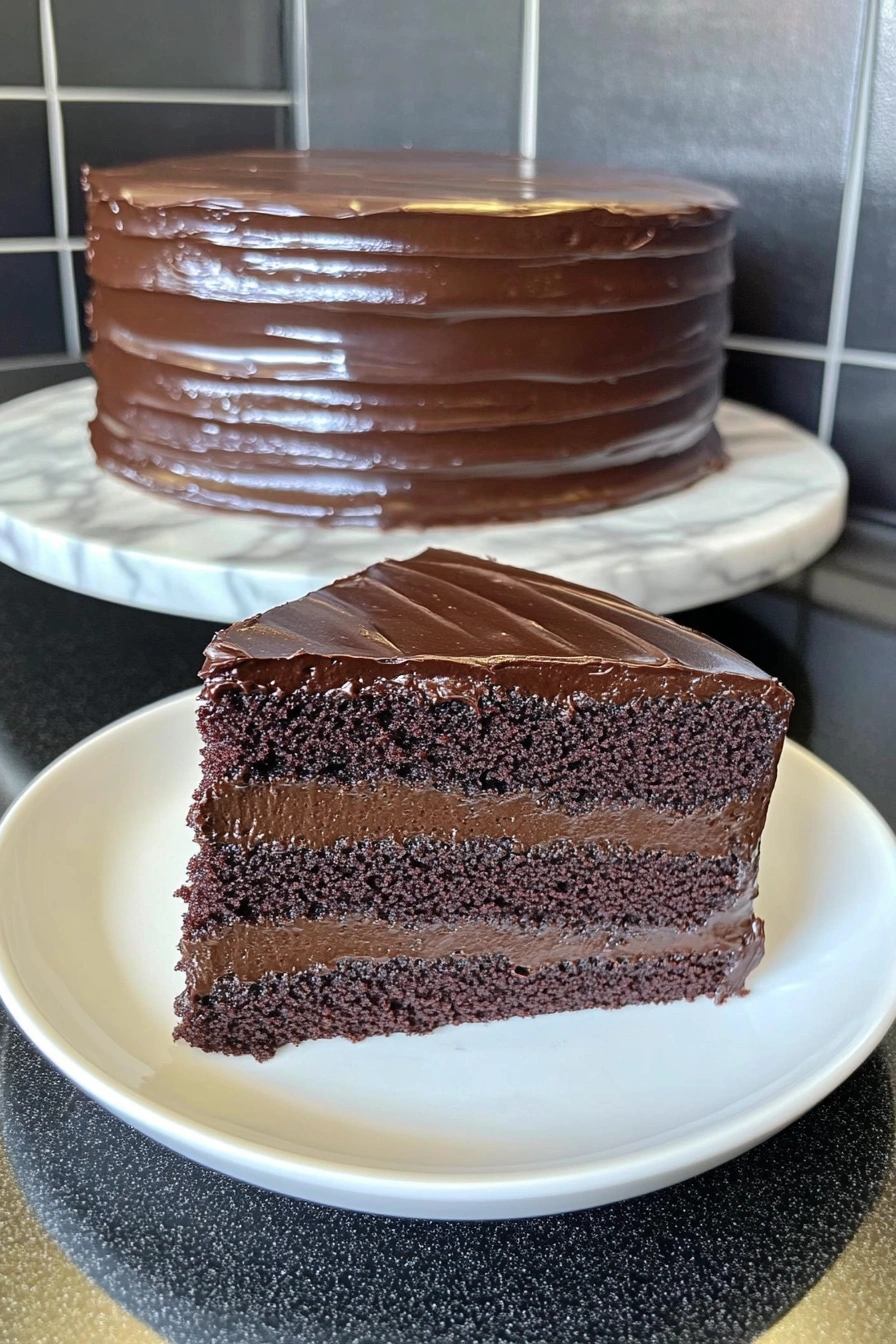 Chocolate Fudge Layer Cake