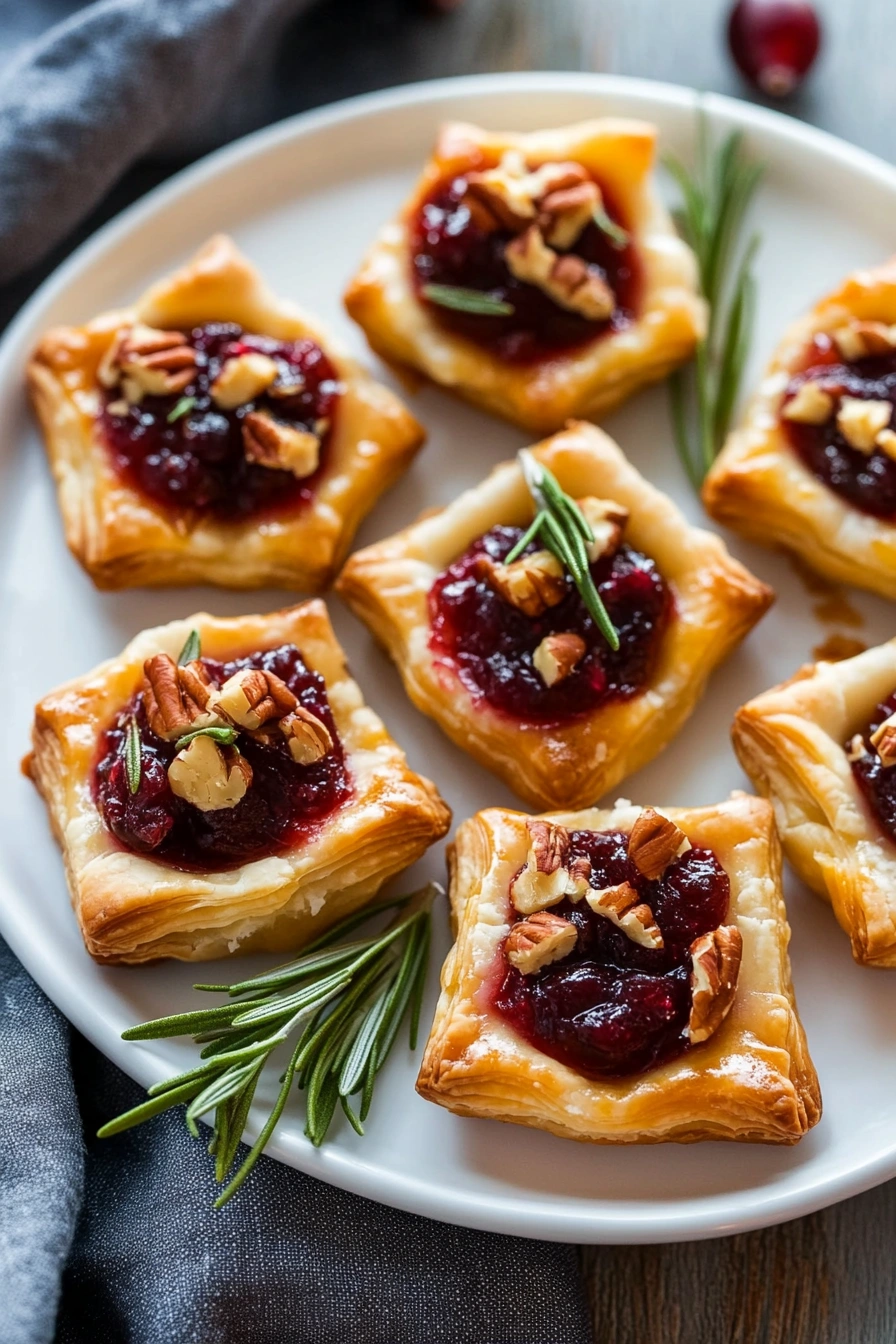 Cranberry Brie Bites