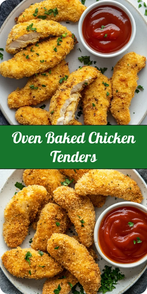 Crispy Baked Chicken Tenders