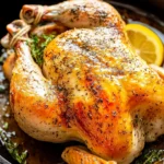 Easy Oven Roasted Chicken