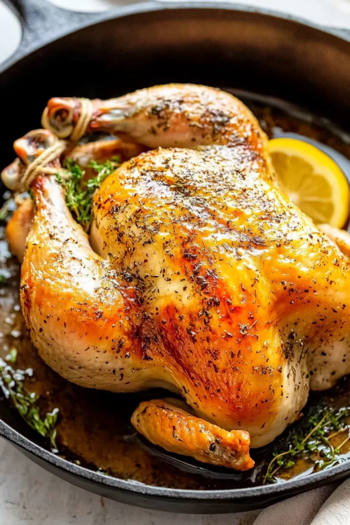 Easy Oven Roasted Chicken