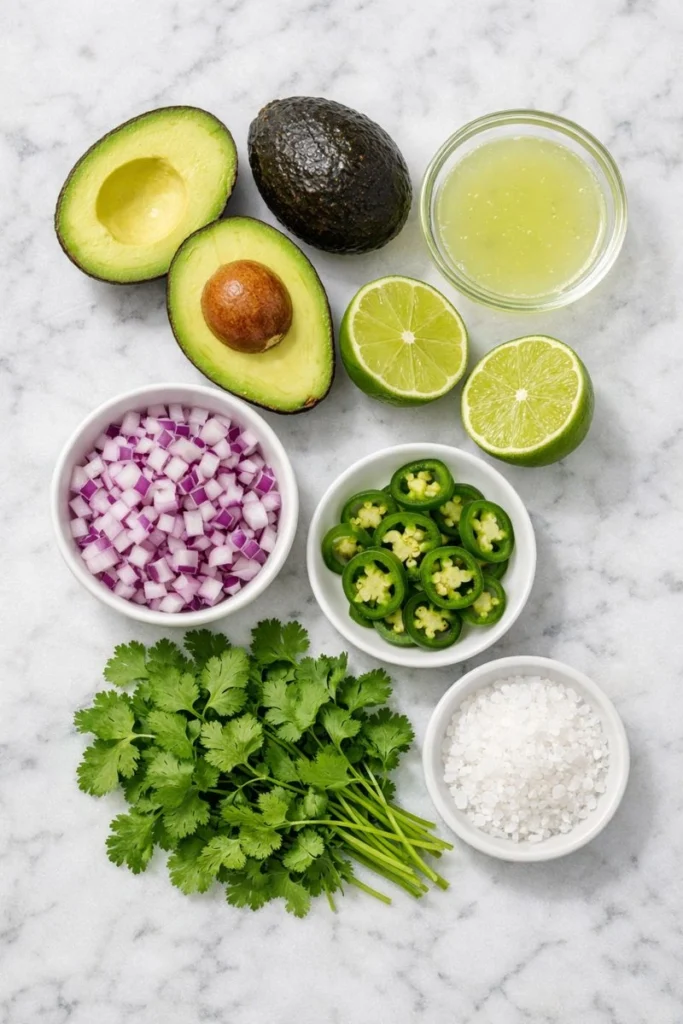 Guacamole with Lime