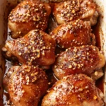 Honey Garlic Chicken Thighs