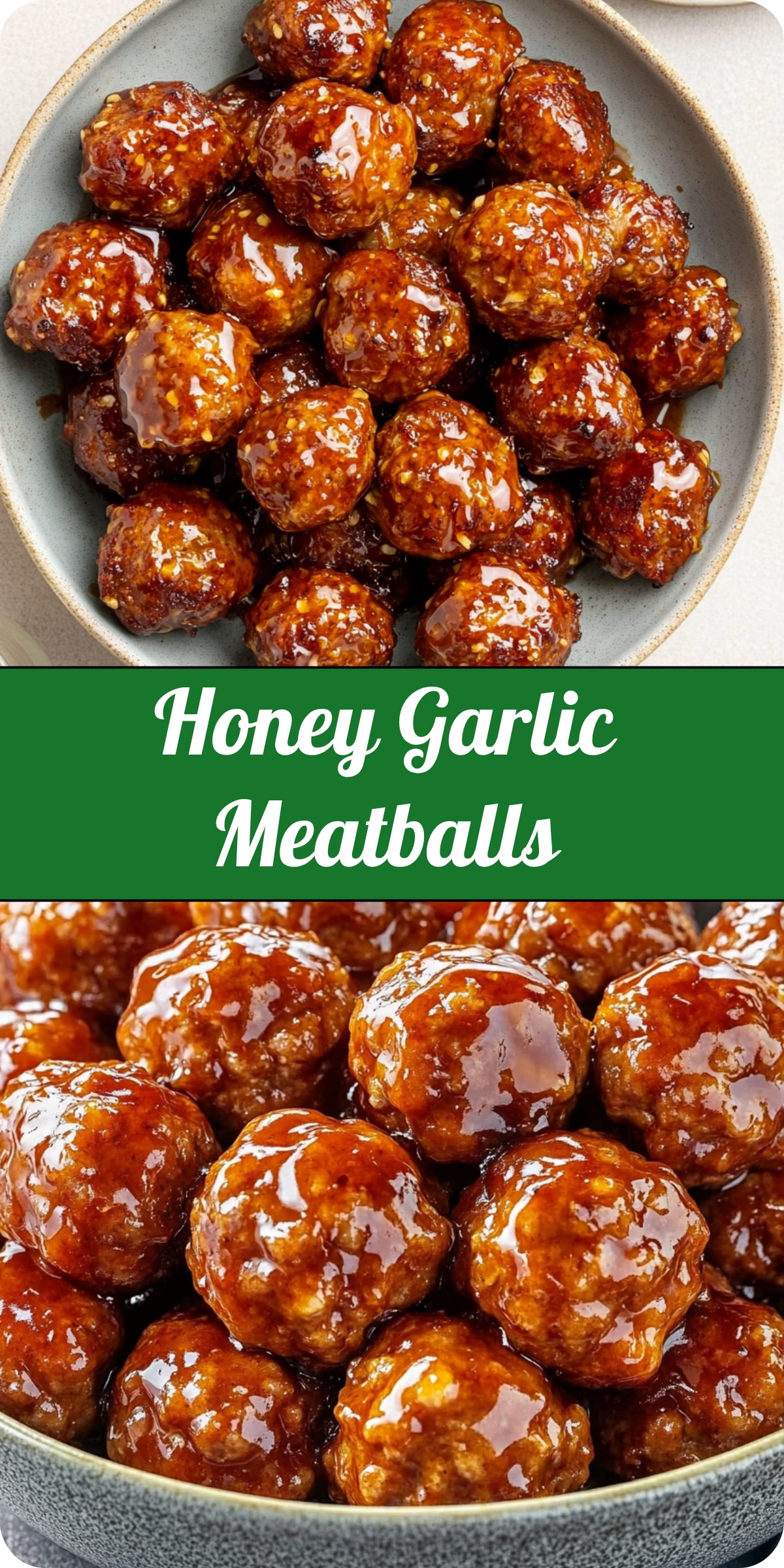 Honey Garlic Meatballs