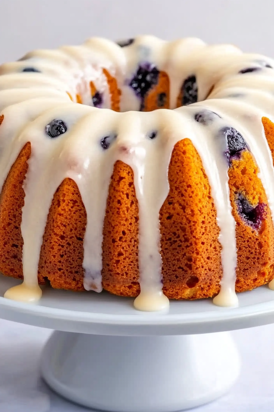 Lemon Blueberry Bundt Cake