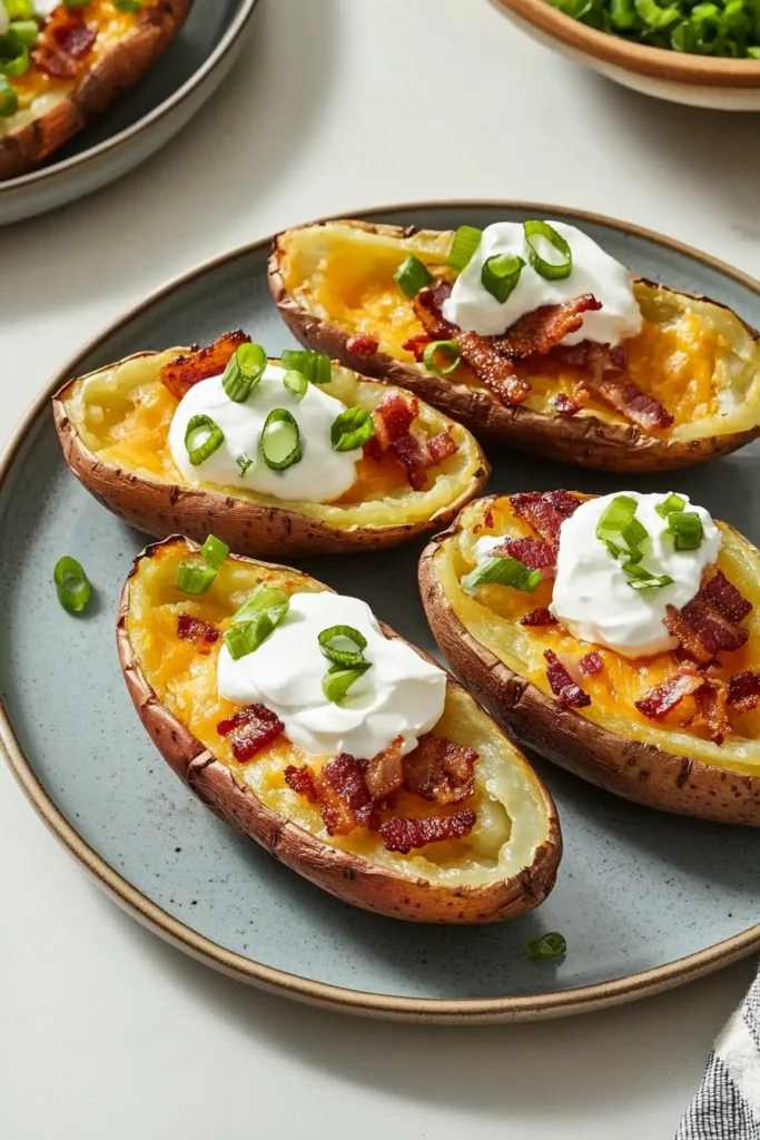 Loaded Baked Potato Skins