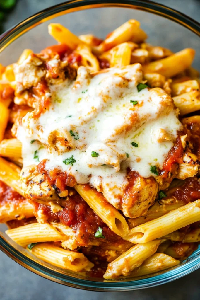 One-Pan Baked Ziti