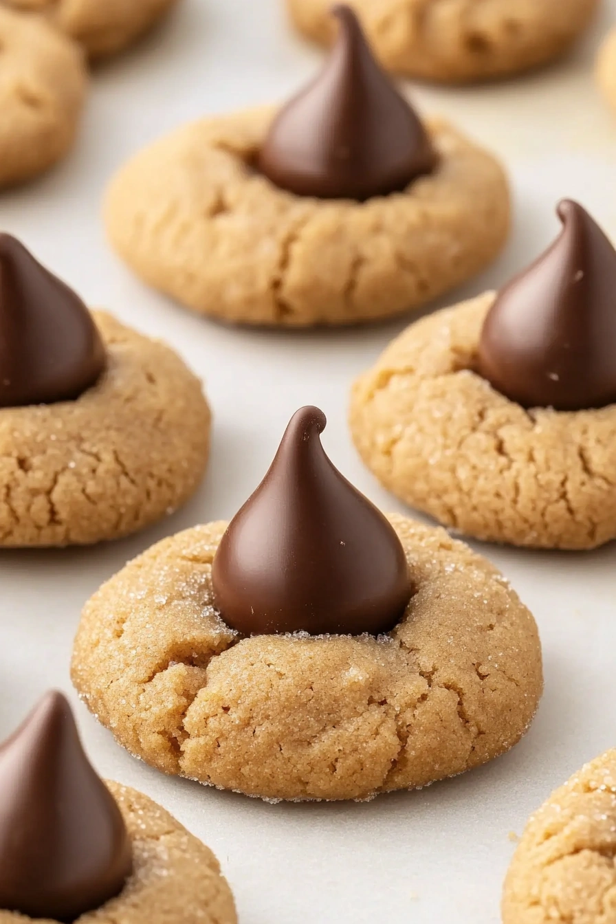 Peanut Butter Blossom Cookies
