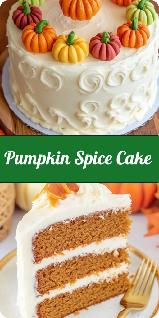Pumpkin Spice Layer Cake
