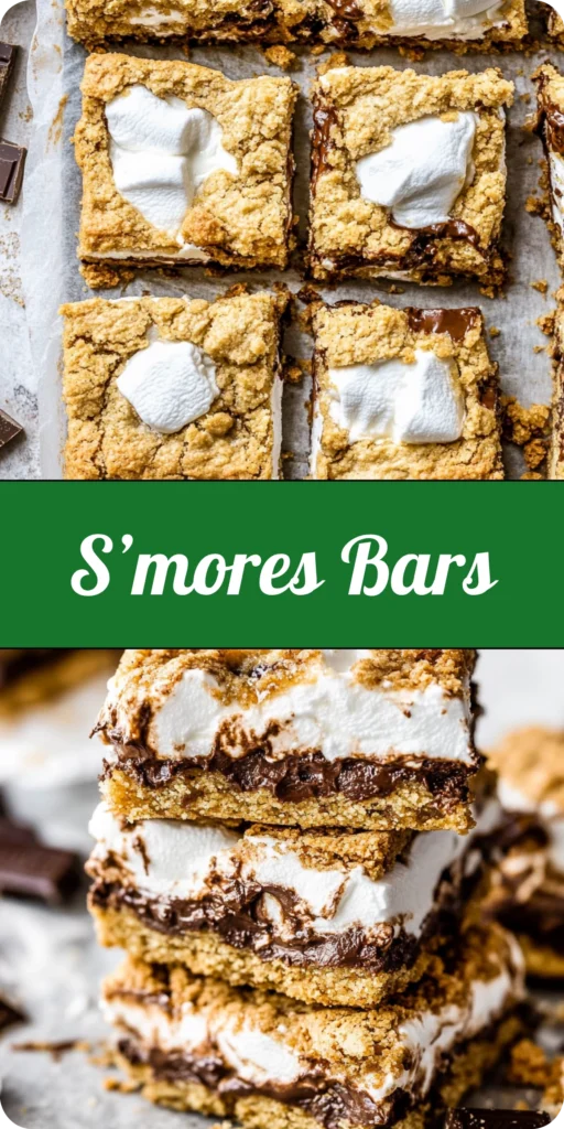 S’mores Cookie Bars