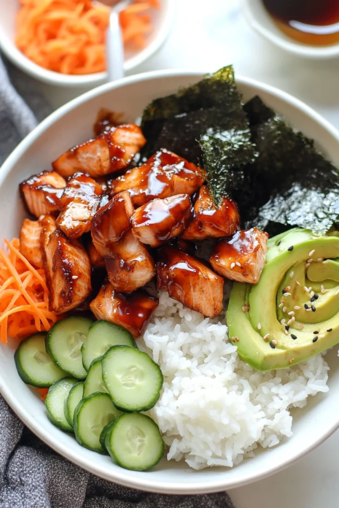 Teriyaki Salmon Bowl
