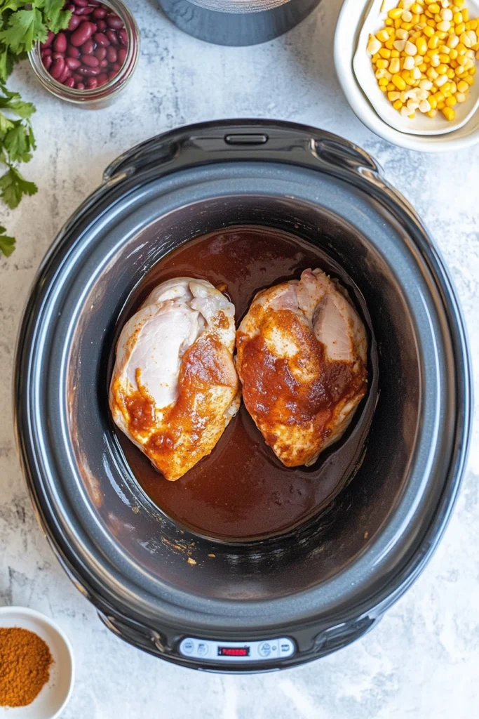 Slow Cooker Fiesta Chicken