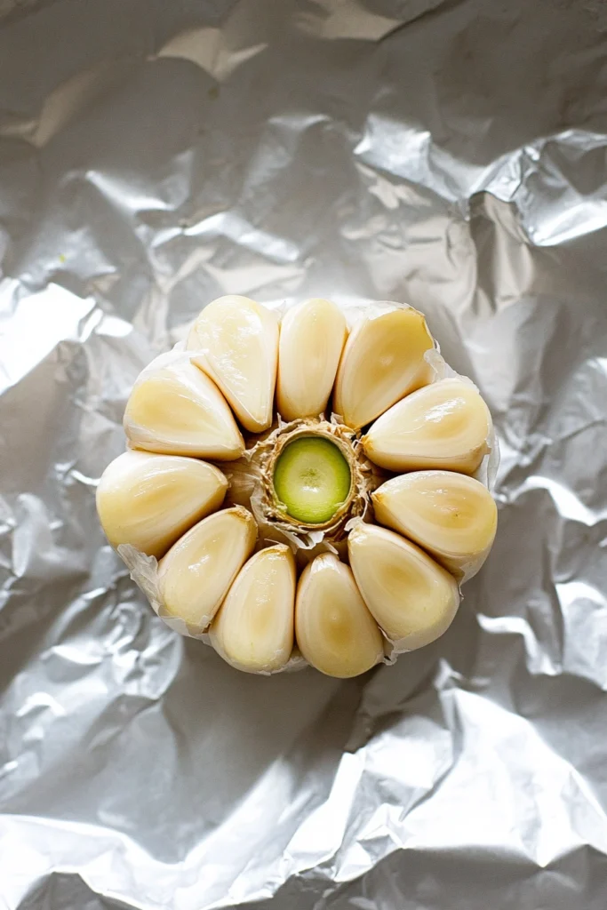 Roasted Garlic White Bean Dip