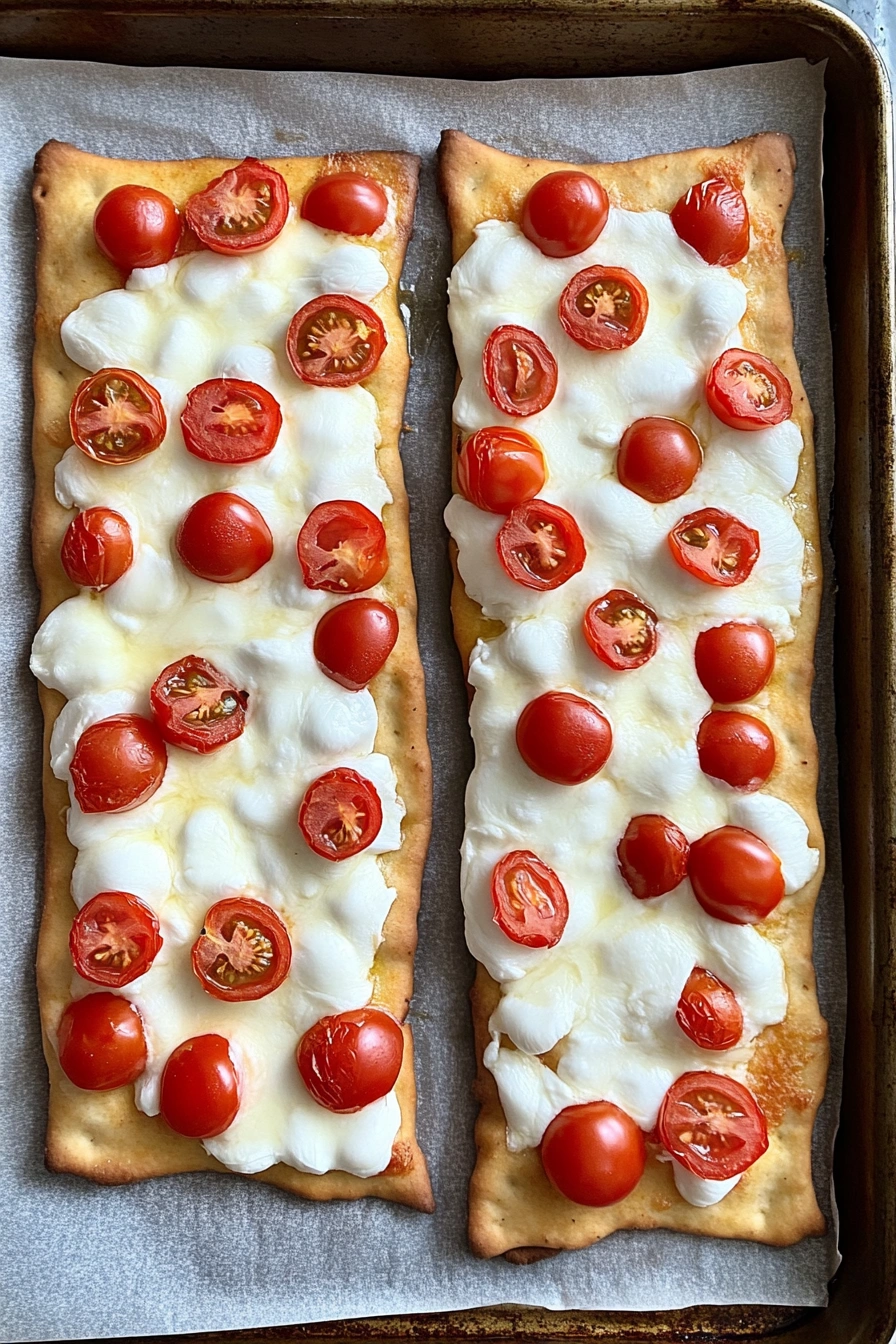 Mini Caprese Flatbreads