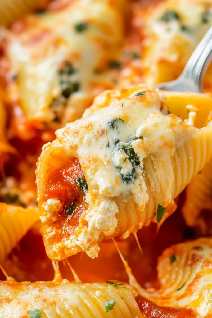 Spinach Ricotta Stuffed Shells