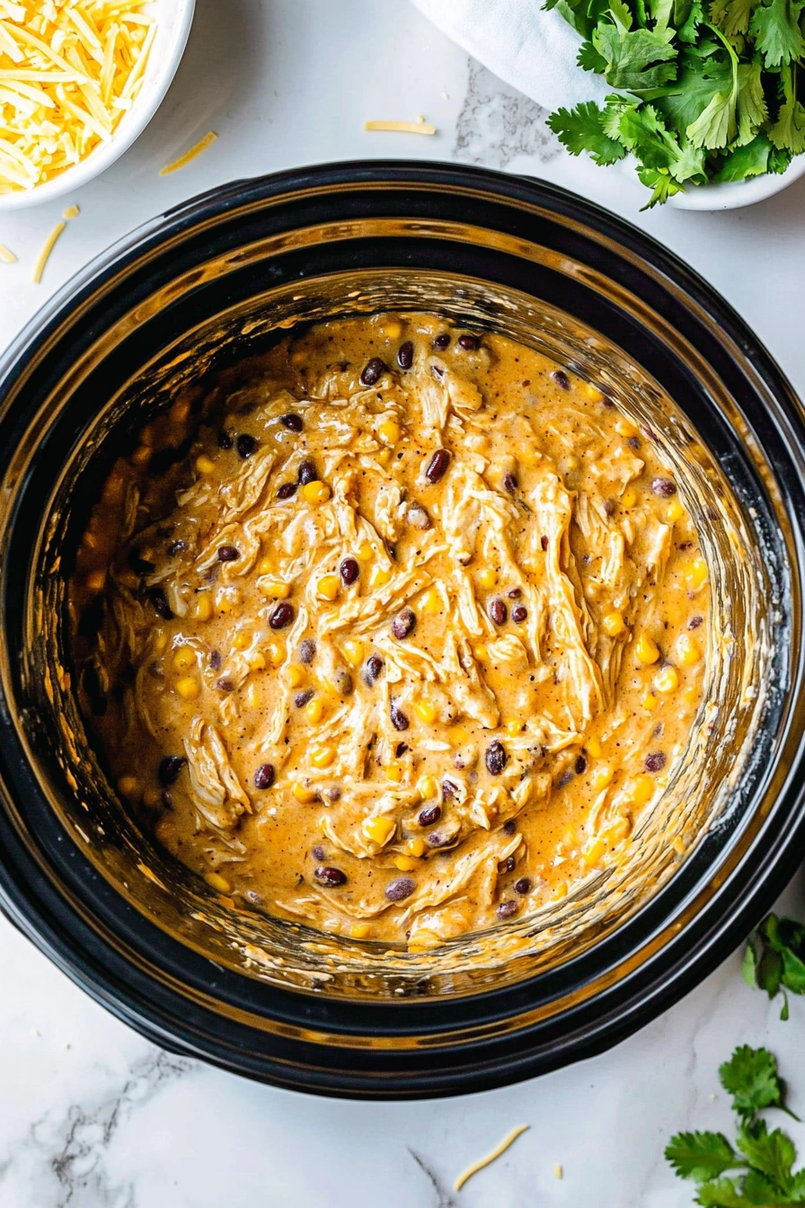 Slow Cooker Fiesta Chicken