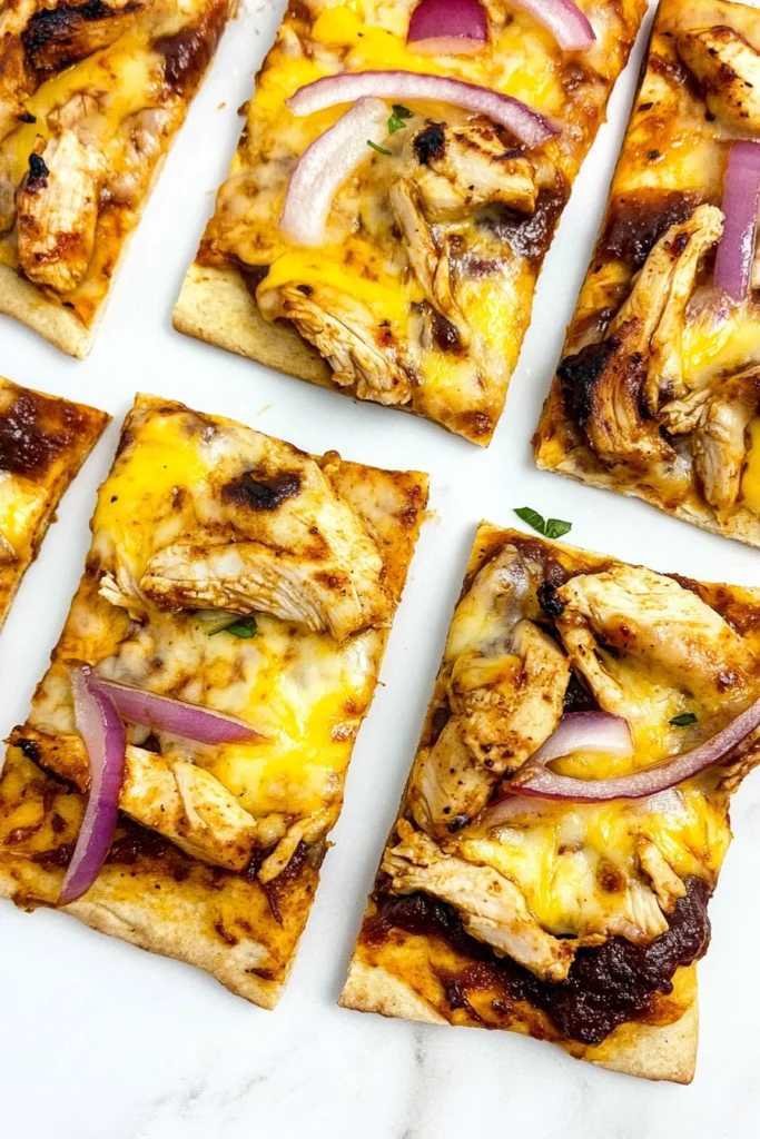 BBQ Chicken Flatbread Pizza