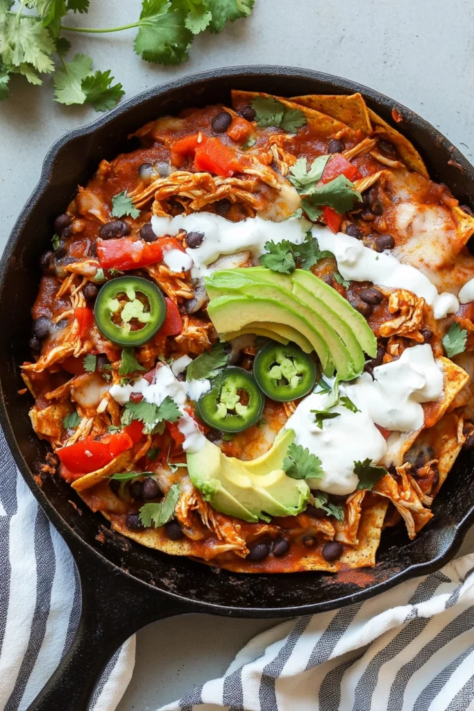 Chicken Enchilada Skillet