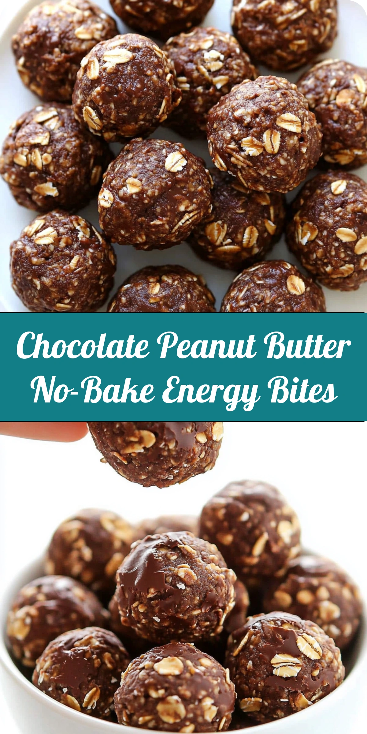 Chocolate Peanut Butter Energy Bites